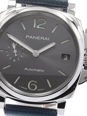PANERAI Luminor Due PAM00755 Small Second Date gray Dial Automatic Boy's_951928